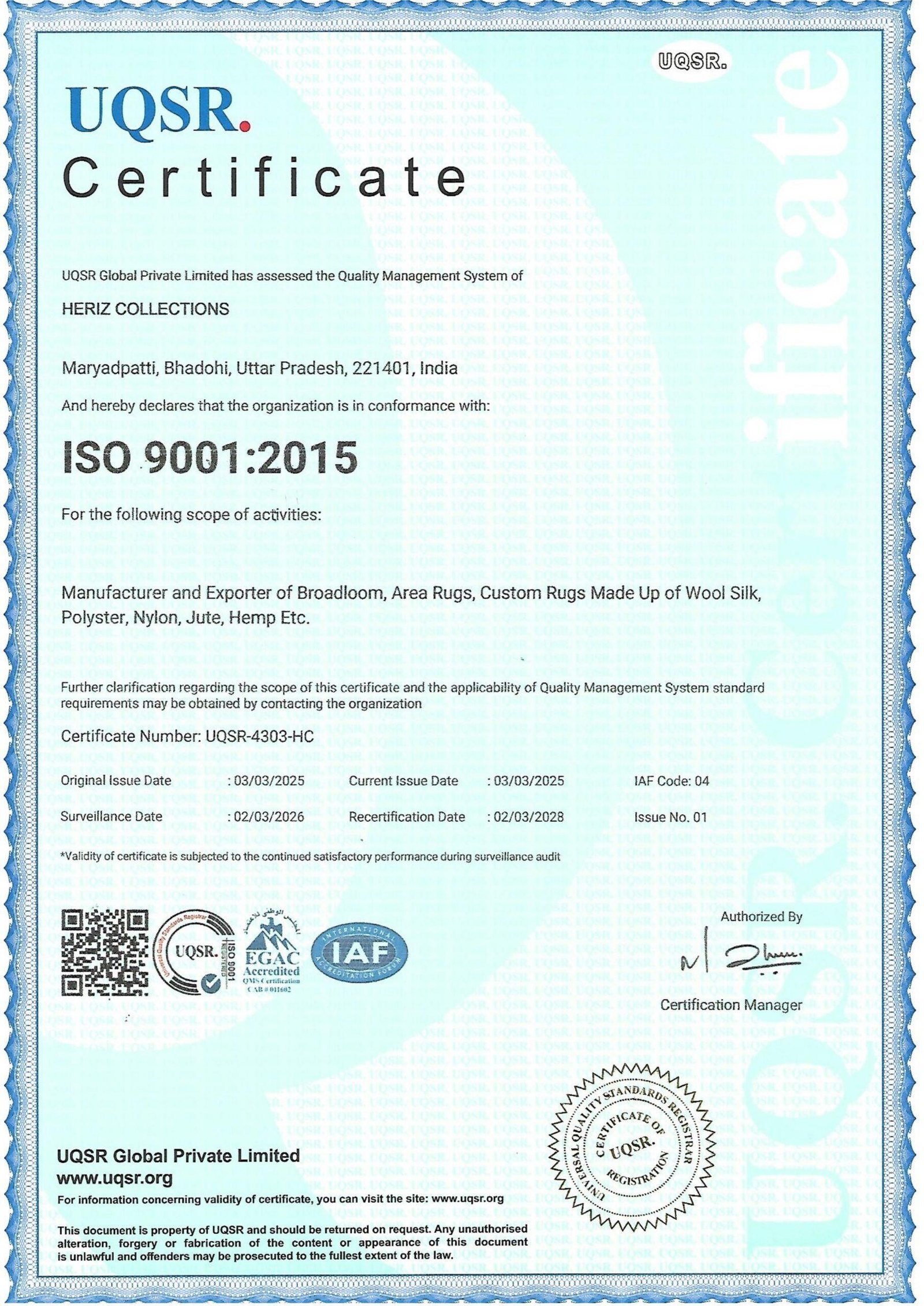ISO 9001:2015